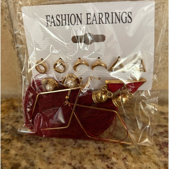 TASSEL EARRINGS BOHEMIAN FLOWERS EARRINGS - Picture 3 of 5